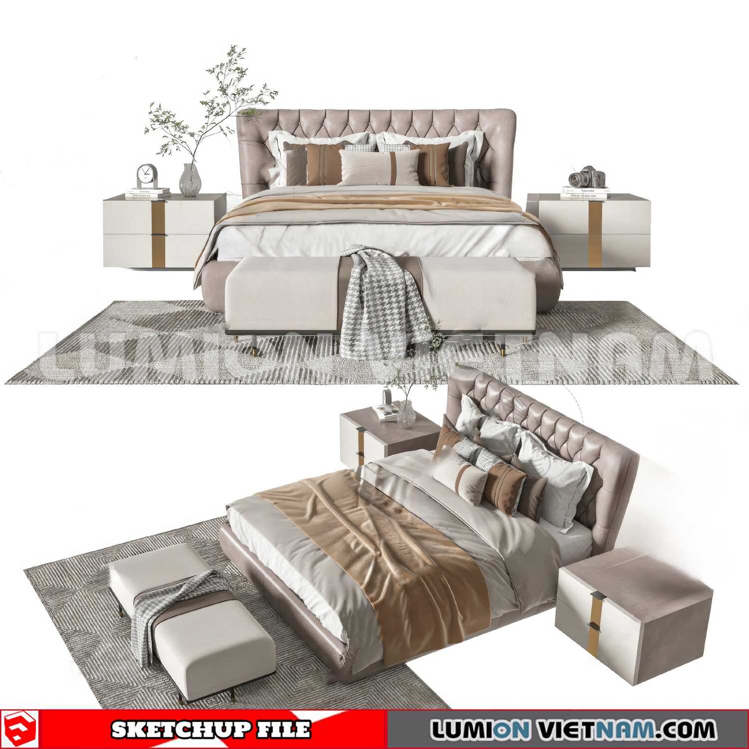 230210-Bed-(7)-Sketchup-Models