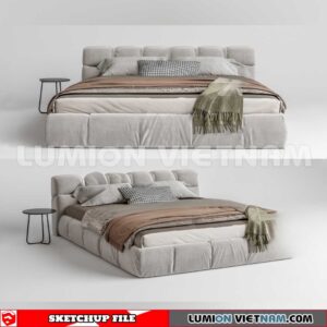 230210. Bed Sketchup 3D Models