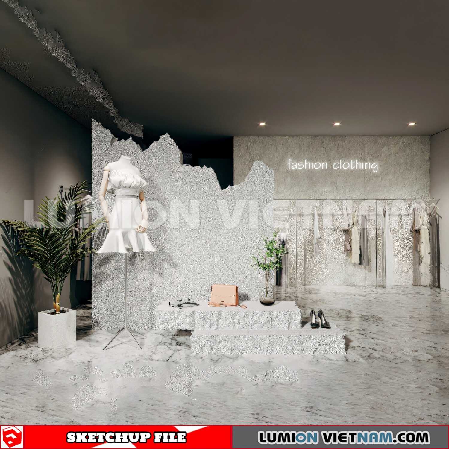 230310-Fashion-Shop-24-Sketchup-Models