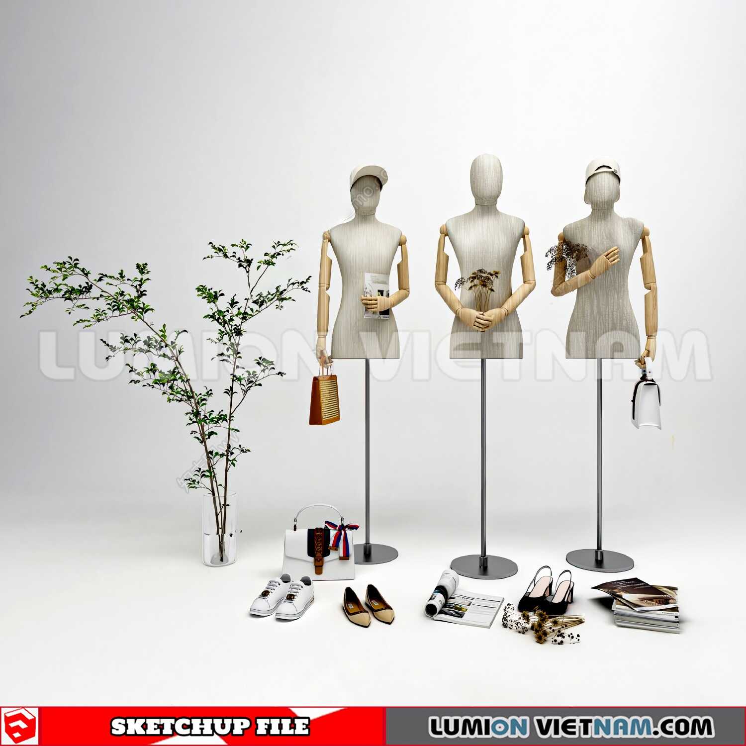 230310-Fashion-Shop-31-Sketchup-Models