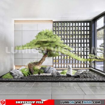 231012. Bonsai Sketchup 3D Models