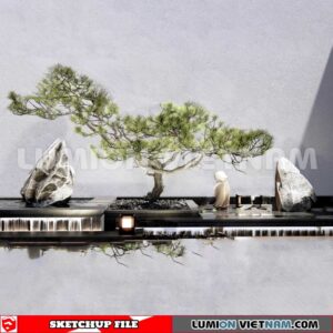 231012. Bonsai Sketchup 3D Models