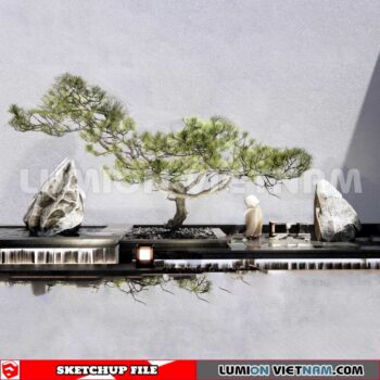 231012. Bonsai Sketchup 3D Models