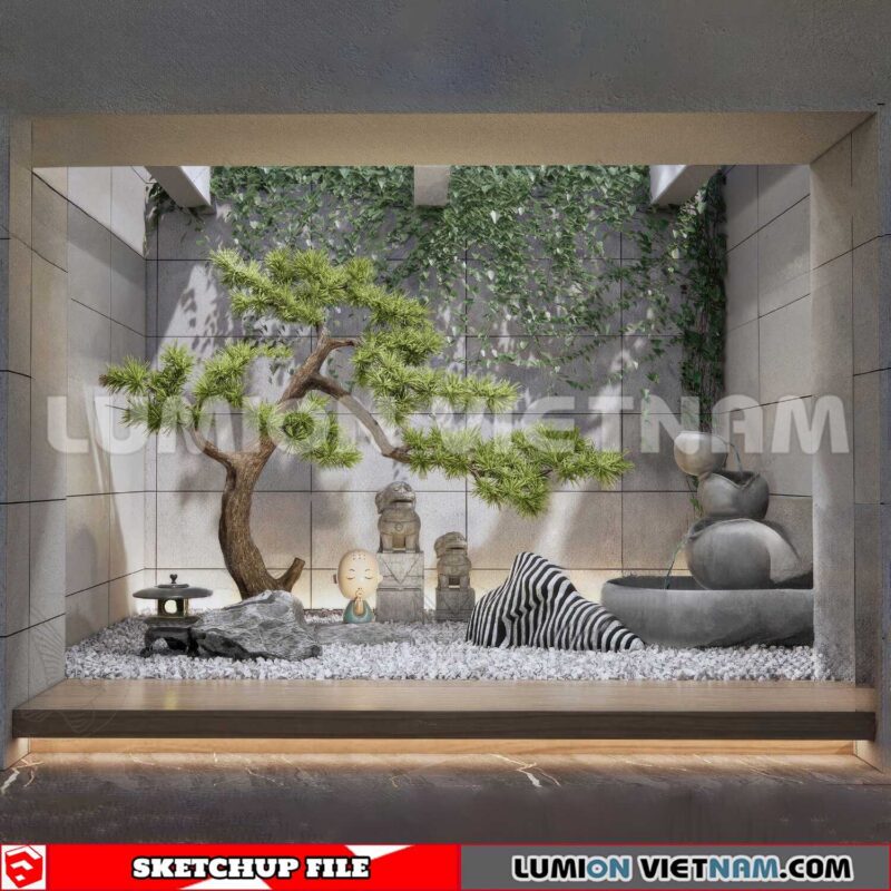 231012. Bonsai Sketchup 3D Models