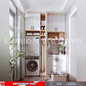 231013. Balcony Sketchup Exterior 3D Models