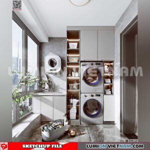 231013. Balcony Sketchup Exterior 3D Models