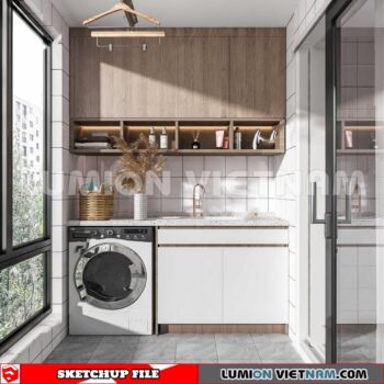 231013. Balcony Sketchup Exterior 3D Models