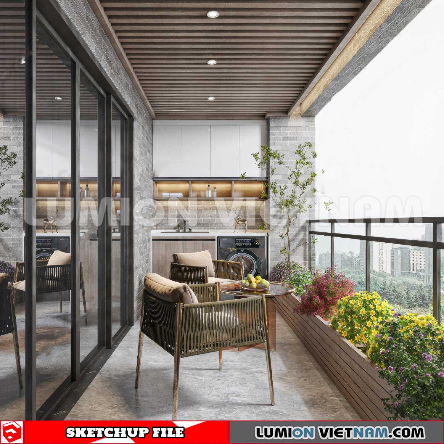 231013-Balcony-(20)-Sketchup-Models