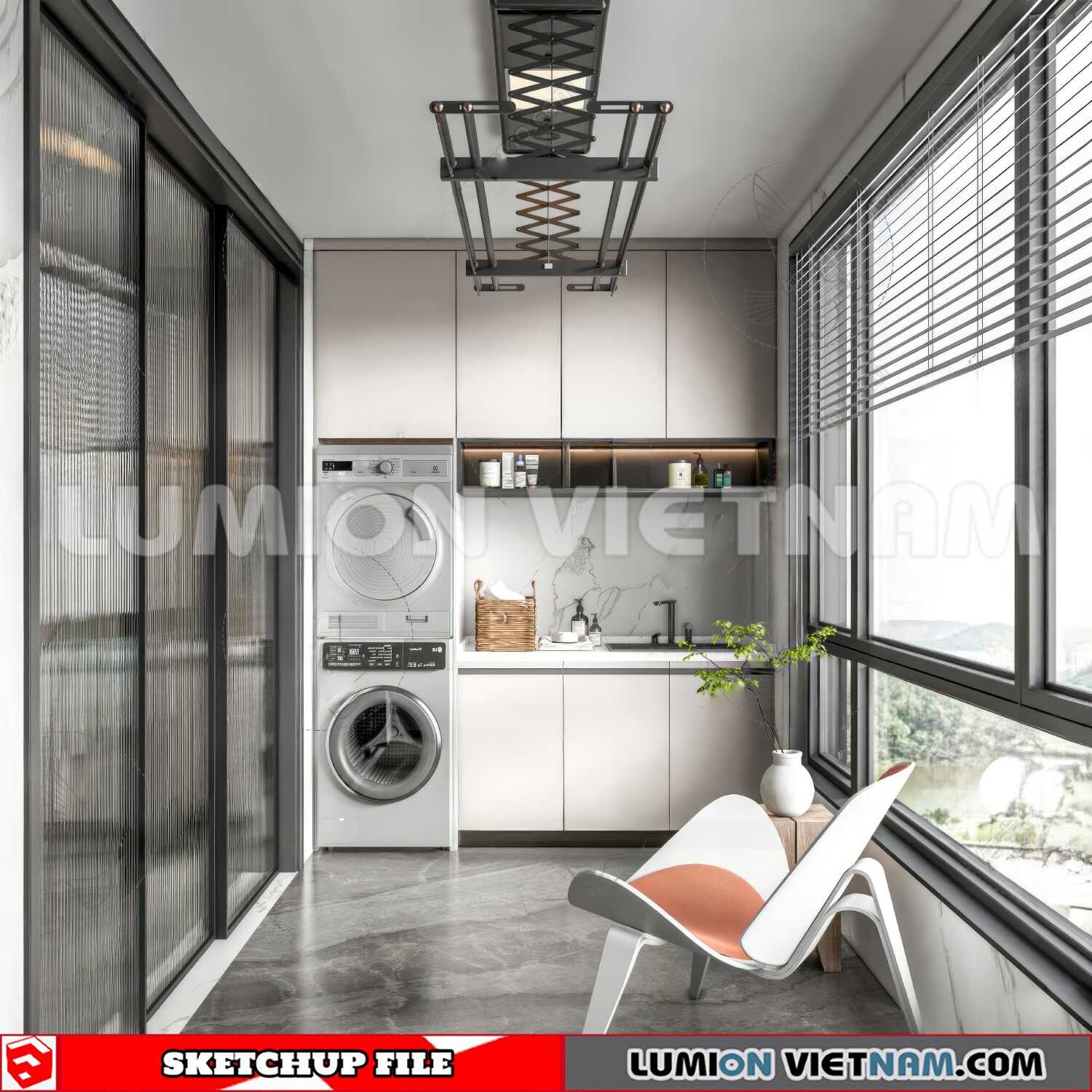 231013-Balcony-(3)-Sketchup-Models