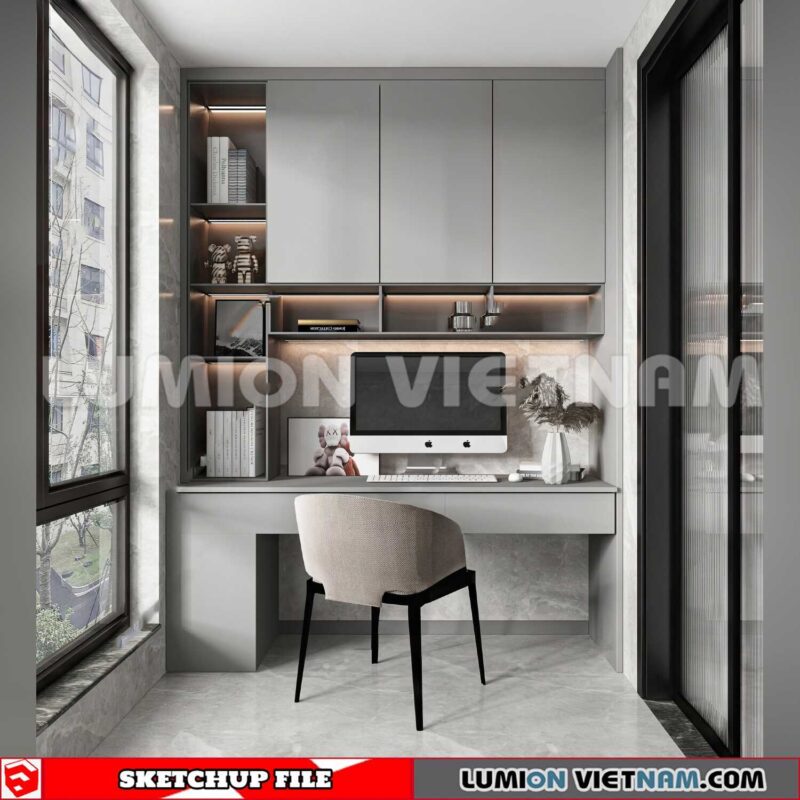 231013. Balcony Sketchup Exterior 3D Models