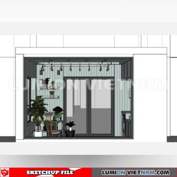 231013. Balcony Sketchup Exterior 3D Models