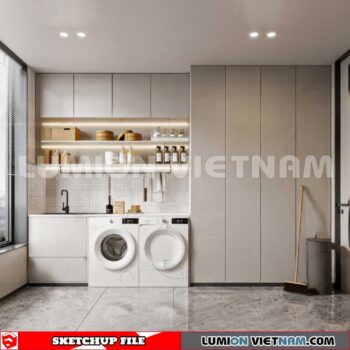 231013. Balcony Sketchup Exterior 3D Models