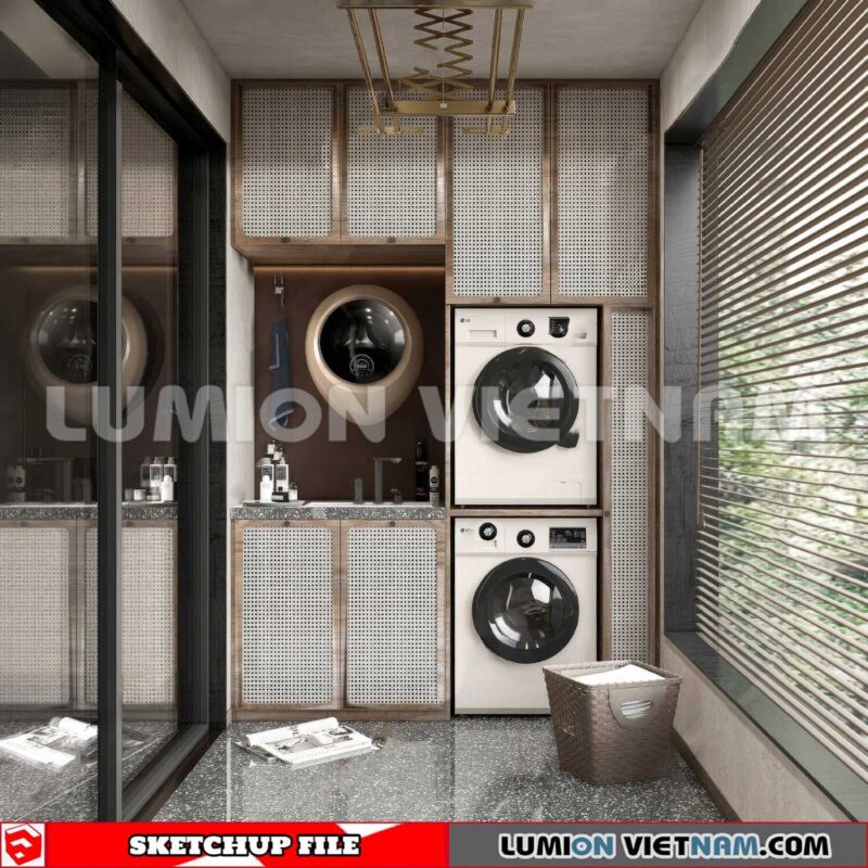 231013. Balcony Sketchup Exterior 3D Models