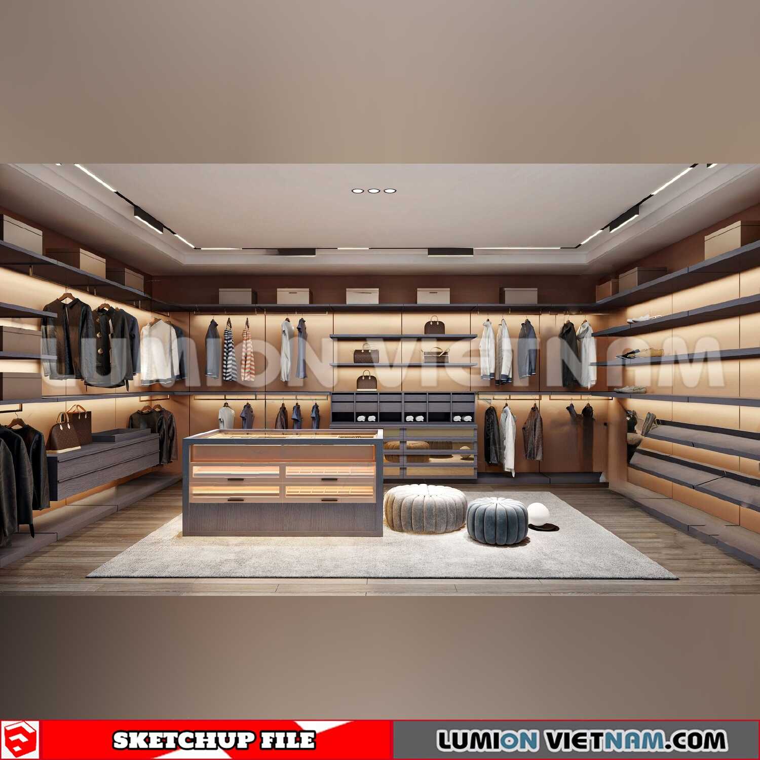230628-Dressing-Room-(8)-Sketchup-Models