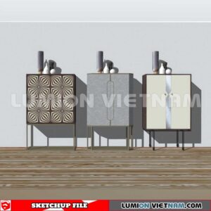 230814. Sideboard Sketchup 3D Models