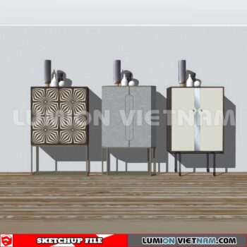 230814. Sideboard Sketchup 3D Models