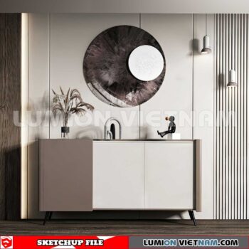 230814. Sideboard Sketchup 3D Models