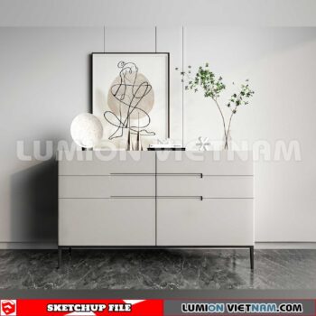 230814. Sideboard Sketchup 3D Models