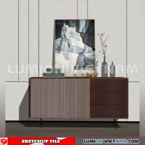230814. Sideboard Sketchup 3D Models