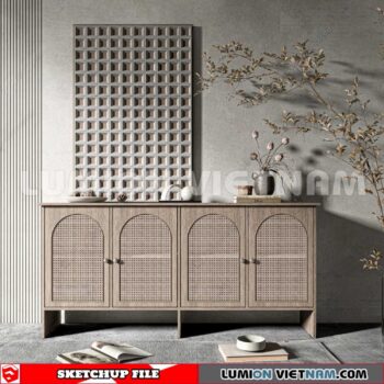 230814. Sideboard Sketchup 3D Models