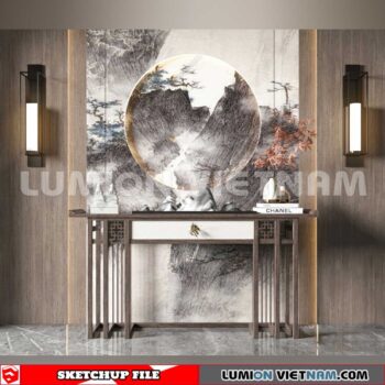 230814. Sideboard Sketchup 3D Models