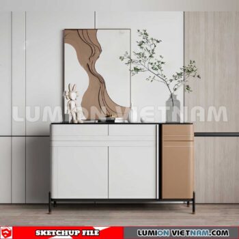 230814. Sideboard Sketchup 3D Models