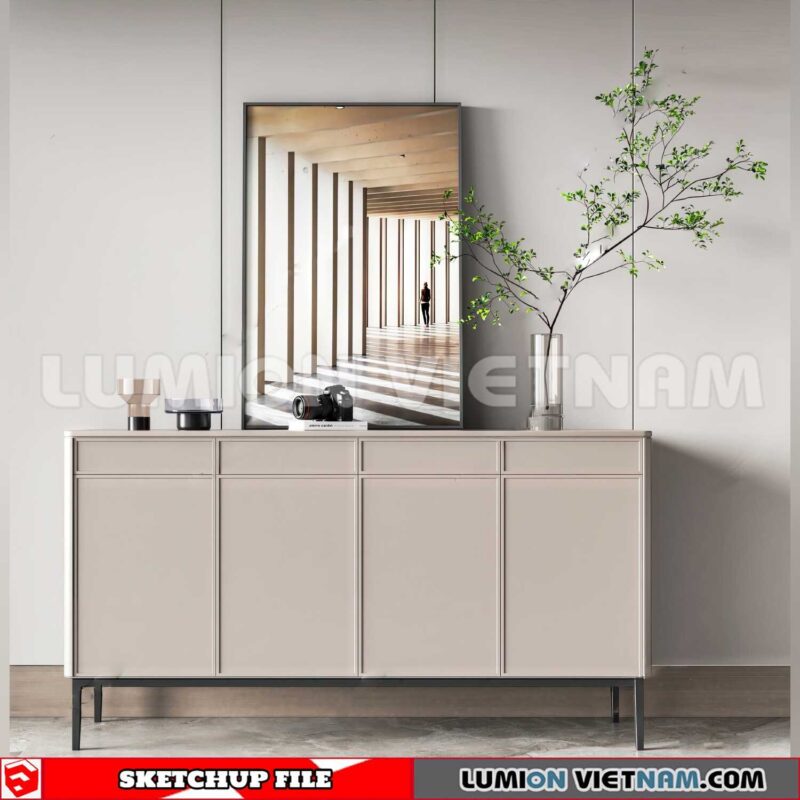 230814. Sideboard Sketchup 3D Models
