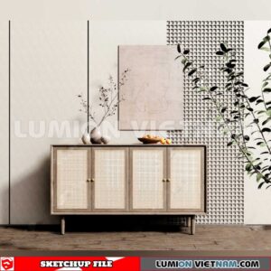 230814. Sideboard Sketchup 3D Models