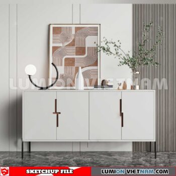 230814. Sideboard Sketchup 3D Models