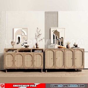230814. Sideboard Sketchup 3D Models
