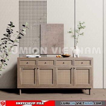 230814. Sideboard Sketchup 3D Models