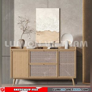 230814. Sideboard Sketchup 3D Models