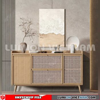 230814. Sideboard Sketchup 3D Models