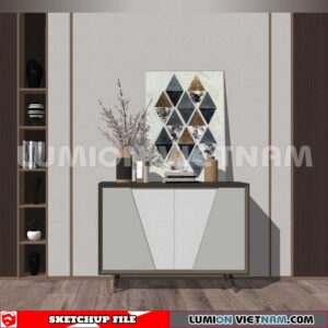 230814. Sideboard Sketchup 3D Models