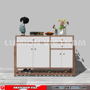 230814. Sideboard Sketchup 3D Models