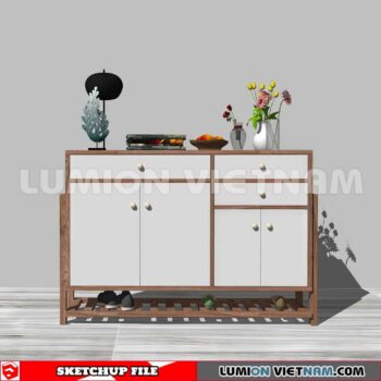 230814. Sideboard Sketchup 3D Models