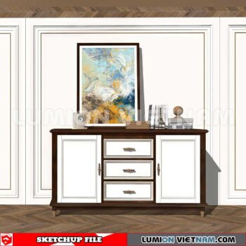 230814. Sideboard Sketchup 3D Models