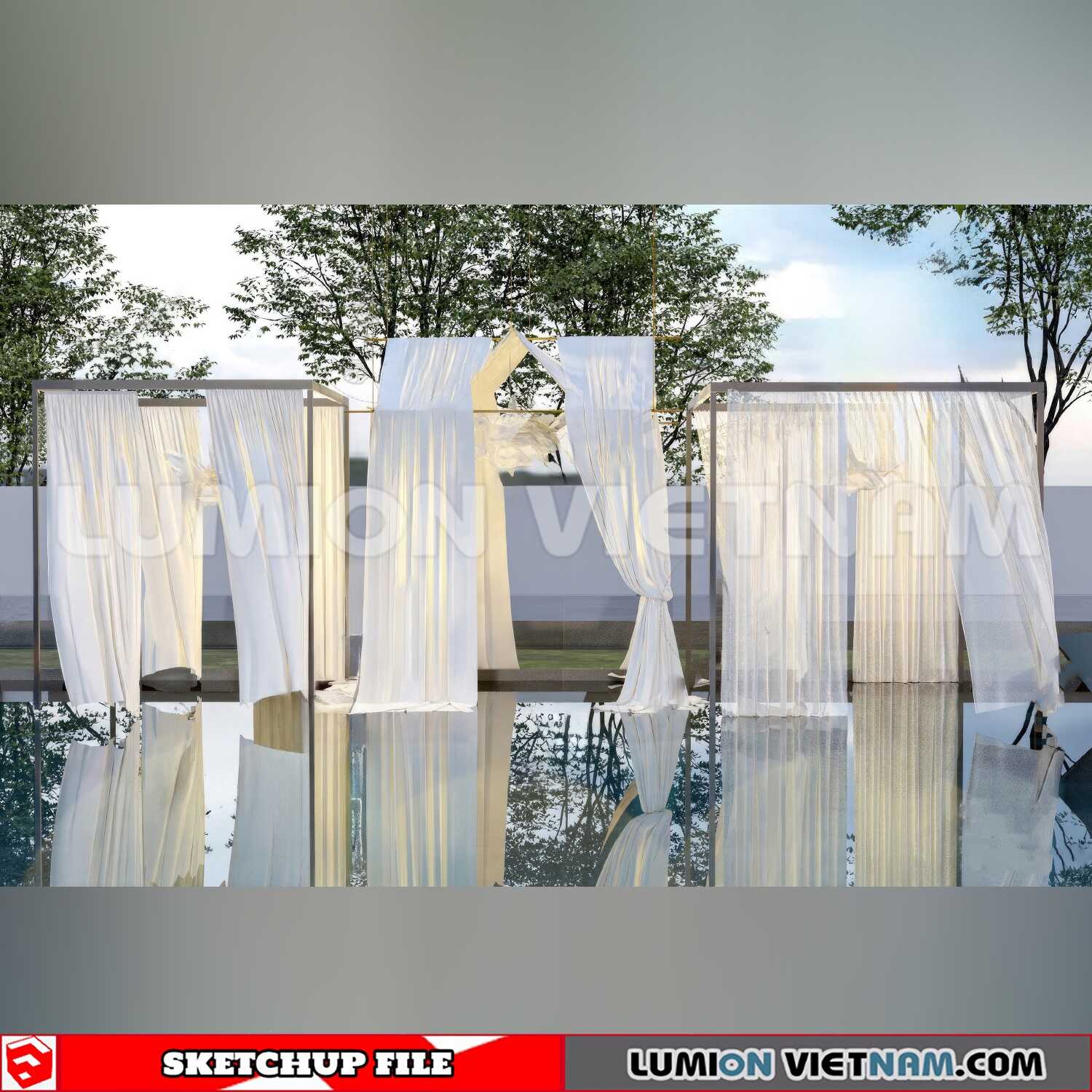 231027-Pergola-5-Sketchup-Models