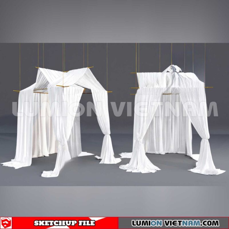 231027. Pergola Sketchup 3D Models