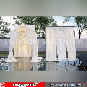 231027. Pergola Sketchup 3D Models