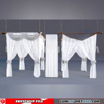 231027. Pergola Sketchup 3D Models