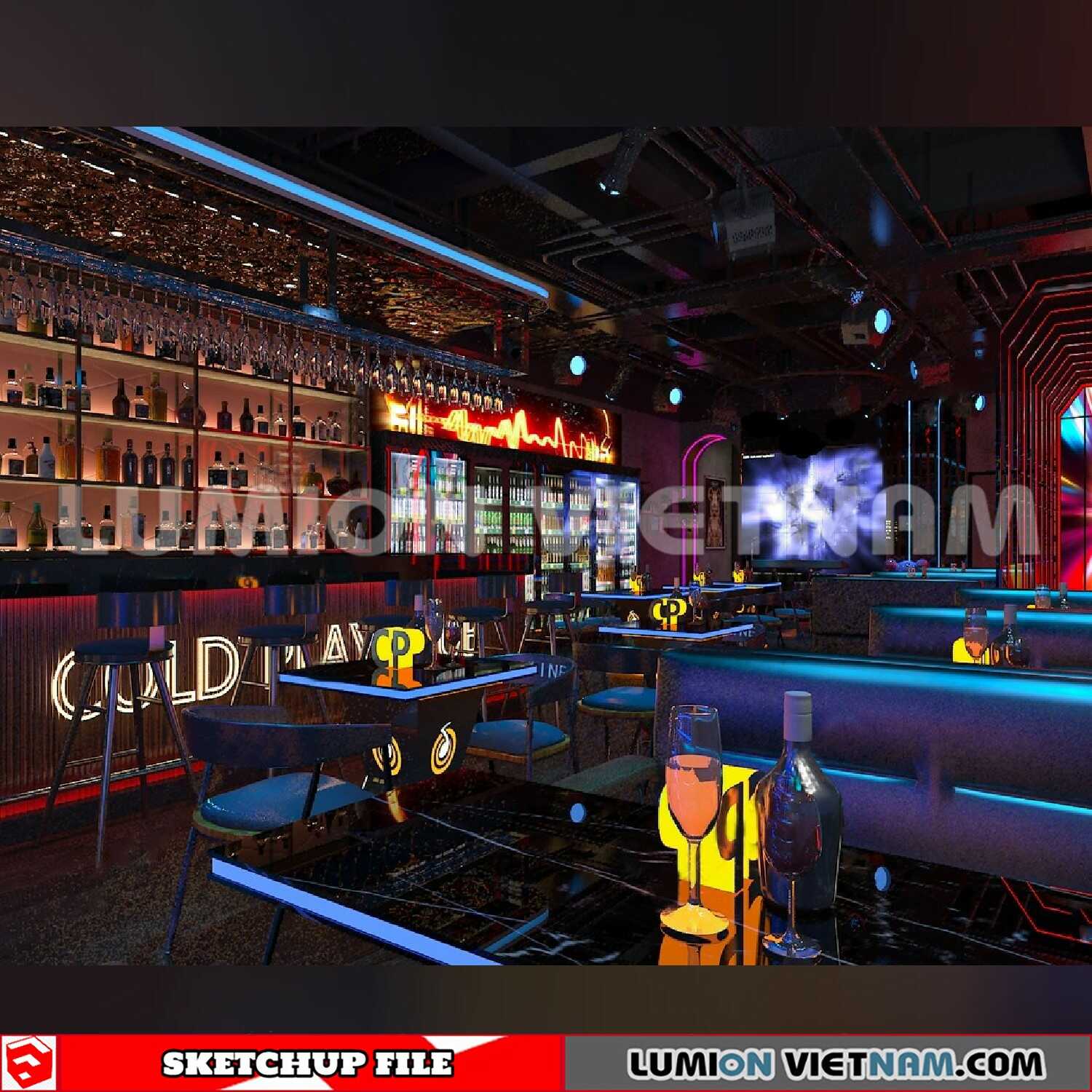 231114-Bar-3-Sketchup-Models