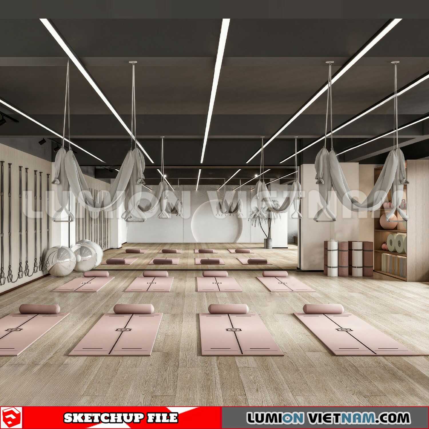 231123-Gym-Room-1-Sketchup-Models