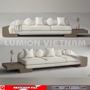 23120. Sofa Sketchup 3D Models