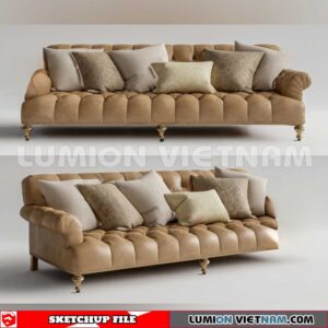 23120. Sofa Sketchup 3D Models