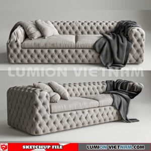 23120. Sofa Sketchup 3D Models