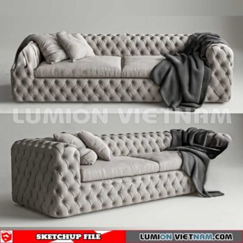 23120. Sofa Sketchup 3D Models
