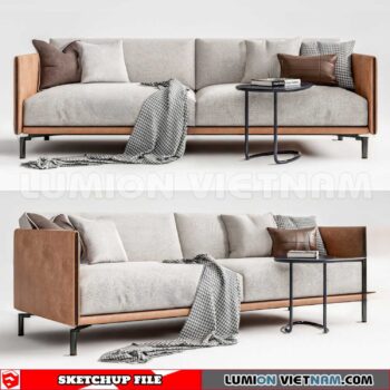 23120. Sofa Sketchup 3D Models
