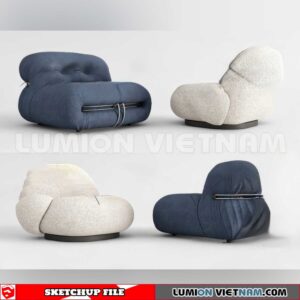 23120. Sofa Sketchup 3D Models