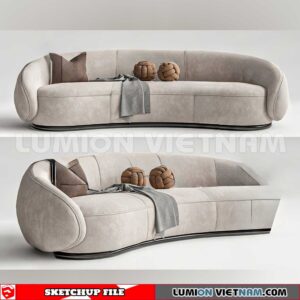 23120. Sofa Sketchup 3D Models